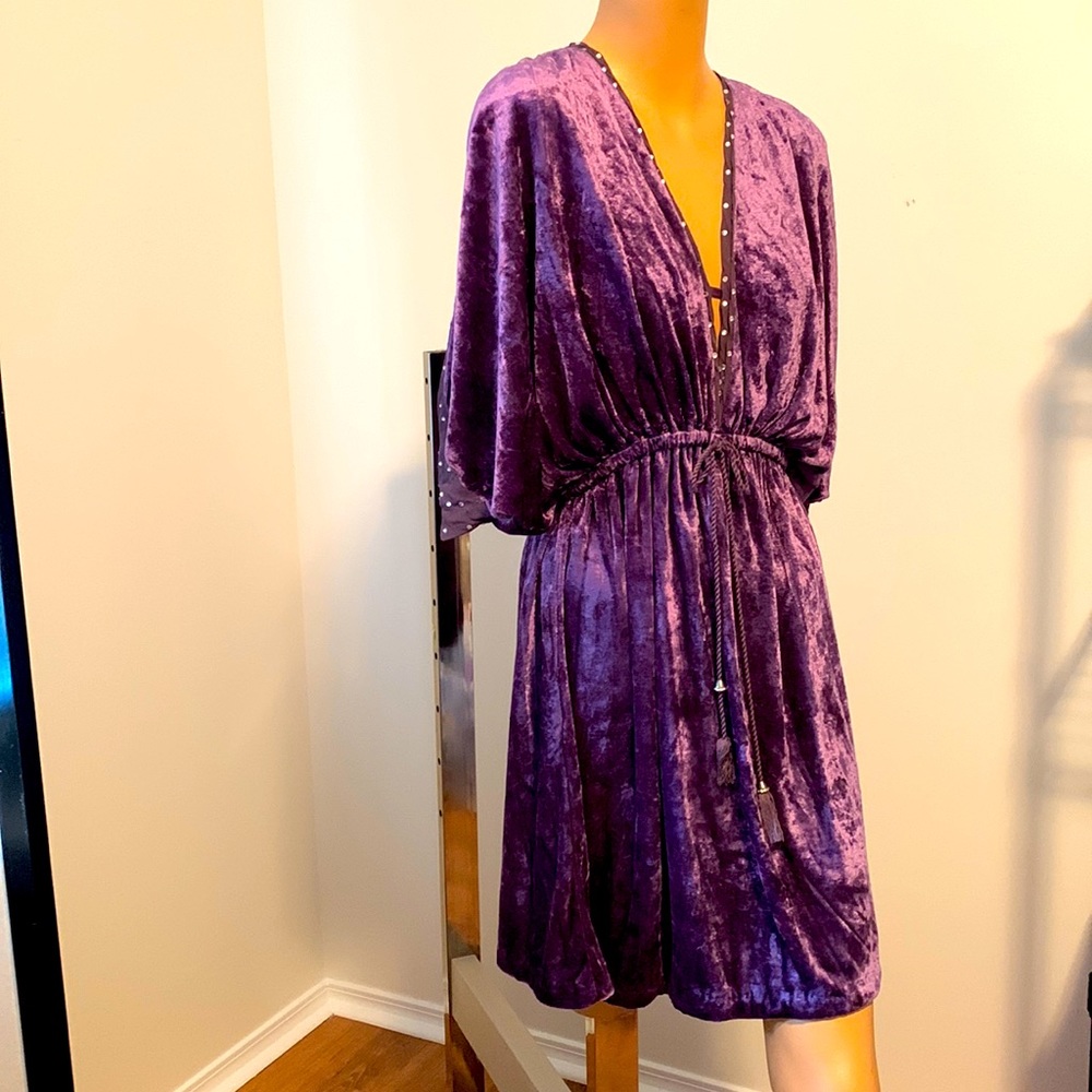 New JUICY COUTURE VELVET DRESS M